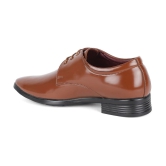 KHADIM - Tan Mens Derby Formal Shoes - None