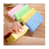 THRIFTKART Assorted Bath Sponge ( 2 pcs )