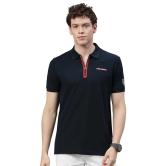 TVS Racing Polo Tshirt Polyester Blue White