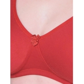 Dollar Missy Red Cotton Non Padded Womens Everyday Bra ( Pack of 1 ) - None