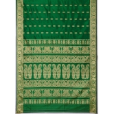 Baluchari Silk Saree Green