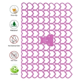 Revexo Set of 3 PVC Pink Fridge Mats - Pink