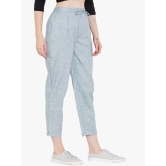 Women Relaxed Regular Fit Peg Trouser