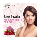 Brijbooti Rose Petals Powder - 100 Gm | For Skin & Face Mask | For Fairness, Tanning & Glowing Skin