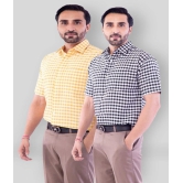 DESHBANDHU DBK - Multicolor Cotton Blend Regular Fit Mens Casual Shirt (Pack of 2) - None