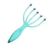 Denzcart Scalp Handy Stainless Steel Small Roller Head Massager Cum Comb  by Ruhi Fashion India