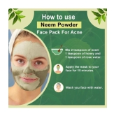 Brijbooti Natural Neem Powder (100 Gm) | Anti-Pimple and Anti-Bacterial | For Face, Hair and Skin