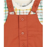 MINI KLUB Multi Cotton Baby Boy Dungaree Sets ( Pack of 1 ) - None