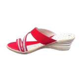 Dream Makers - Red Women's Slip On Heels - None