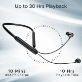 boAt Rockerz 103 V2 Pro | Bluetooth Earbuds with Upto 30 Hours Playback, ENx™? Technology, ASAP™? Charge Active Black