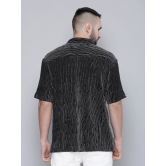 Crochet Black Shirt-XL / Black