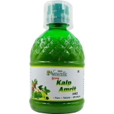 Farm Naturelle-Strongest Ayurvedic 6 Herbs Immunity Boosting Kalp Amrit Juice-Improves Immunity & Reduces Stress n Anxiety- (4+4 Free)-8x400ml+ 55gx8 Herbs Infused Forest Honeys