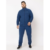 YHA - Blue Fleece Regular Fit Mens Tracksuit ( Pack of 1 ) - None