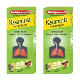 Baidyanath Kasamrit Herbal Cough Syrup Liquid 100 ml Pack Of 2