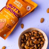 Nutty Almonds : Caramel Sea Salt : 60g (Pack of 2)