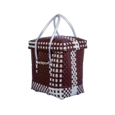 Handwoven Storage Basket with Lid