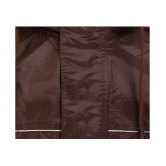 Goodluck Brown Rain Coat - 4XL