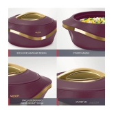 Milton Pearl 1000 Inner Stainless Steel Casserole, 860 ml, Maroon - Maroon