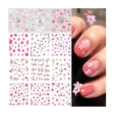 RTB 3D Nail Art Sticker 12 Pcs Stickers Assorted Design 12 g