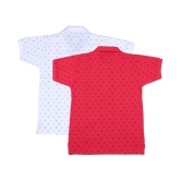 Neuvin Printed Cotton Polo T Shirts for Boys (Pack of 2) - None