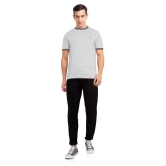 Ruggers Polyester Grey Solids T-Shirt - None