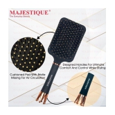 Majestique Crown Series Paddle Brush With A Large Cushion, Smoothing Detangling