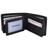 VIVIZA V-129 SMALL LEATHER WALLET FOR MEN BLACK