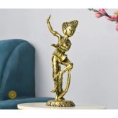 Classical Dance Pose Lady statue-Gold