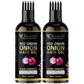 KURAIY Anti Hair Fall Onion Oil 100 ml ( Pack of 2 )