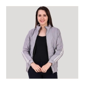 PPTHEFASHIONHUB - Polyester Grey Jackets - None