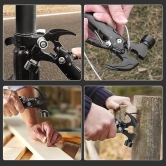 12-in-1 Multi-Functional Hammer, Survival Portable Multitool with Hammer