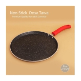 Bombay Kookware - Dosa Tawa Red Aluminium Non-Stick Fry Pan ml ( Pack of 1 )