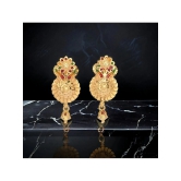 AanyaCentric Gold Chandbalis Earrings ( Pack of 1 ) - Gold