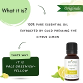 Lemon Essential Oil for Skin, Hair and Aromatherapy