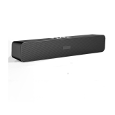 VEhop BINGO SoundBar 10 W Bluetooth Speaker Playback Time 12 hrs Bluetooth V 5.0 with 3D Bass,Aux,USB,SD card Slot Black - Black