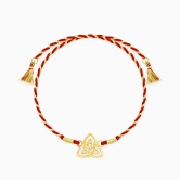 Golden Trinity Rakhi