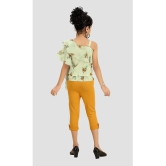 Arshia Fashions - Yellow Polyester Girls Top With Capris ( Pack of 1 ) - None