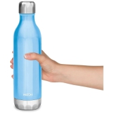 Milton Bliss 600 Thermosteel Hot and Cold Water Bottle, 500 mL (Blue) - Blue