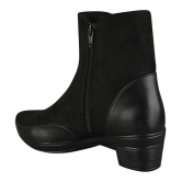 Shoetopia - Black Women''s Ankle Length Boots - None