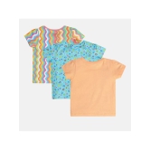 MINI KLUB Pack of 3 Baby Girls Cotton Top ( Multi ) - None