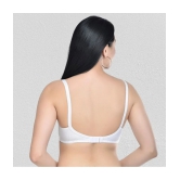 Desiprime - White Cotton Solid Womens Maternity Bra ( Pack of 1 ) - 44B