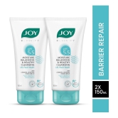 Joy pH 5.5 Healthy Cleansing Gel With Ceramides, Vitamin B5, E Face Wash (150ml X 2)