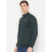 UNIBERRY Cotton Blend High Neck Mens Sweatshirt - Olive ( Pack of 1 ) - None