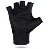 Aivin Spectre Unisex PVC Foam Gym Gloves With Half-Finger Length - M