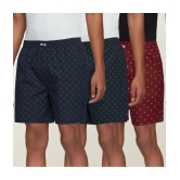 XYXX - Multicolor Cotton Mens Boxer- ( Pack of 3 ) - None