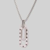 Darbe Men's Chain with Double Pendant