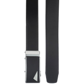 Zacharias - Black Canvas Men's Formal Belt ( Pack of 1 ) - None