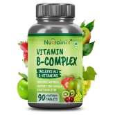 Nutrainix Vitamin B-Complex with Vitamin 90 no.s Unflavoured Vitamins Tablets