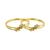 YouBella Gold Plated Bangle Set - 2.8