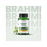 Ayuvya Brahmi Capsules || 500mg Pure Extract - Memory Booster, Focus Enhancer, Stress Relief & Sleep Aid, 60 Capsules